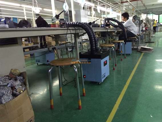 工厂电子焊锡排烟机 守护电子产品制造中的环境与健康